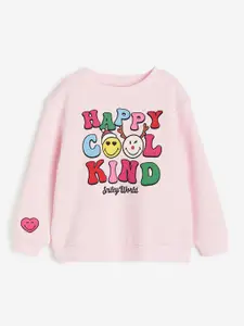 H&M Girls Printed Sweatshirt
