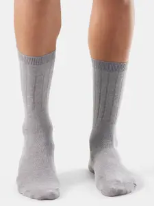 Jockey Men Patterned Calf Length Thermal Socks