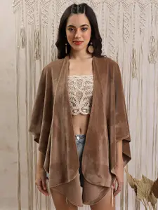 Vishudh Longline Open Front Shrug