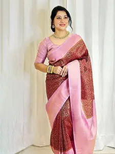 KALINI Zari Woven Design Banarasi Silk Saree