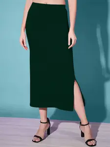 Dream Beauty Fashion Side-Slit Midi Pencil Skirt