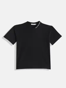 Calvin Klein Jeans Boys Drop-Shoulder Sleeves T-shirt