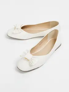 CODE by Lifestyle Round Toe Ballerinas With Bow