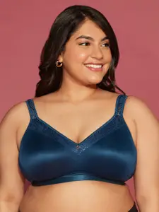 Nykd Plus Size Full Coverage Super Support Underwired Minimizer Bra- All Day Comfort