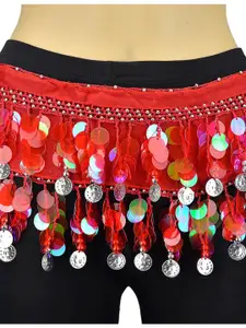 JENNA Embellished Belly Dance Hip Scarf