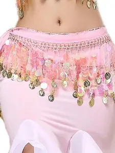 JENNA Embellished Belly Dance Hip Scarf