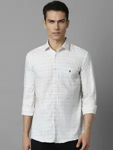 Louis Philippe Sport Slim Fit Checked Casual Shirt