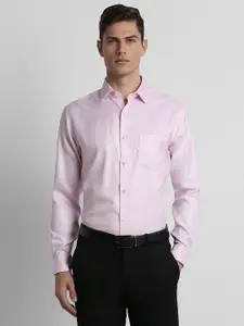 Peter England Elite Spread Collar Pure Cotton Formal Shirt