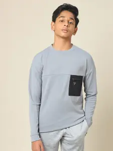 Technosport Boys Lightweight Antimicrobial Long Sleeves Pullover