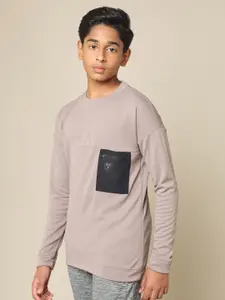 Technosport Boys Lightweight Antimicrobial Long Sleeves Pullover