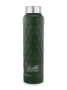 Classic Essentials Green Stainless Steel Single Wall Puro Water Bottle- 1 L