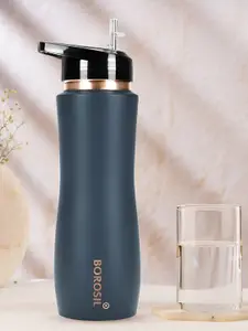 BOROSIL Grey Solid Copper Sipper Water Bottle 750 ml