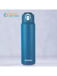 BOROSIL Aquasport Steel Double Wall Vaccum Insulated Flask Water Bottle 800ml