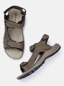 Woodland Men Nubuck Leather Comfort Sandals