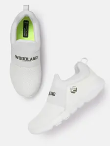 Woodland Men Mesh Woven Design Running Shoes