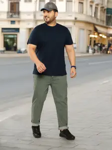 Sztori Men Plus Size Skinny Fit Light Fade Stretchable Jeans