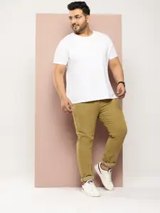 Sztori Men Plus Size Slim Tapered Fit Stretchable Jeans