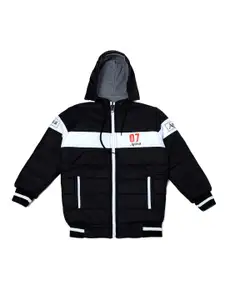 BAESD Boys Hooded Lightweight Bomber Jacket