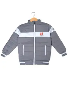 BAESD Boys Colourblocked Lightweight Bomber Jacket