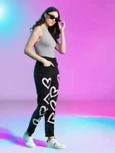 DressBerry Women Printed Boyfriend Fit Jeans