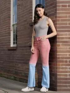 DressBerry Women Ombre Bootcut Jeans