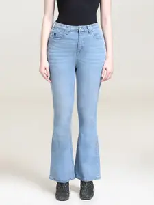 Gloria Vanderbilt Women Comfort Bootcut High Rise Light Fade Clean Look Stretchable Jeans