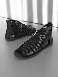yoho Leather Gladiators Sandals