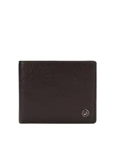 Da Milano Da Milan Textured Leather Two Fold Wallet