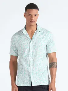 Flying Machine Floral Printed Casual Shirt