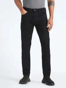 Flying Machine Men Tapered Fit Clean Look Stretchable Jeans