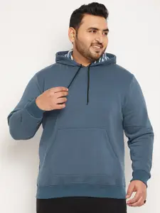 bigbanana Hooded Long Sleeves Kangaroo Pocket Cotton Sweatshirt