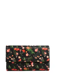 Ted Baker Floral Printed Two Fold Wallet