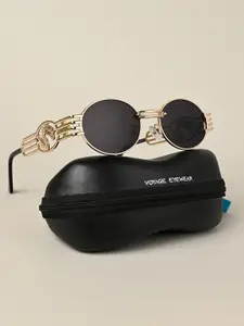Voyage Women Oval Sunglasses with UV Protected Lens B80596MG5188