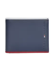 Tommy Hilfiger Men Leather Two Fold Wallet