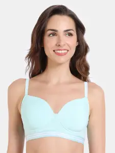 Zivame Half Coverage Heavily Padded T-shirt Bra With All Day Comfort