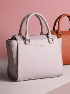 Gauge Machine Noir Lavender Handbag