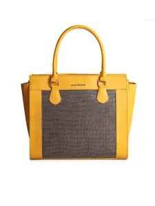 Gauge Machine Urban adore Laptop Yellow Tote