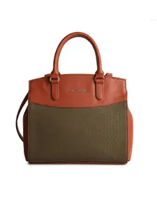 Gauge Machine Grandeur Tan Hand Bag
