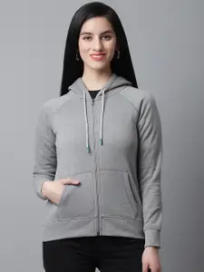 Rute Front-Open Hooded Sweatshirt