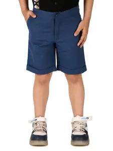 Miyo Boys Mid-Rise Cotton Shorts