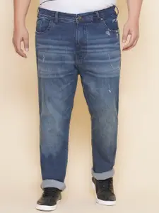 John Pride Men Plus Size Mid Rise Stretchable Jeans