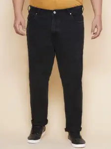 John Pride Plus Size Men Mid-Rise Clean Look Stretchable Jeans