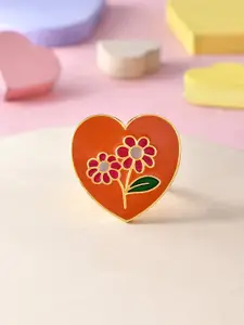 Voylla Gold-Plated Textured Finger Ring