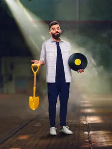 WROGN Long Sleeves Checked Casual Shirt