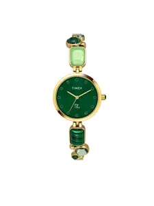 Timex Women Brass Embellished Dial Analogue Watch TWEL17801