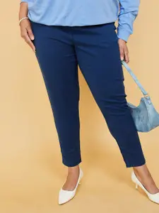 max Women Plus Size Clean Look Jeans