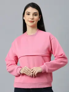 True Shape Women Pink Sweatshirt