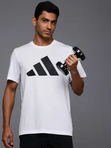 ADIDAS Brand Logo Printed Regular Fit Aeroready TR-ES FR Training T-shirt