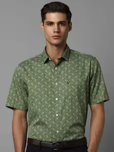 Allen Solly Slim Fit Floral Opaque Printed Cotton Casual Shirt