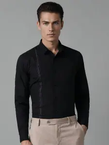 Louis Philippe Sport  Slim Fit Opaque Cotton Formal Shirt